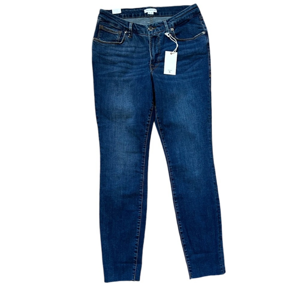 NWT Good American Good Legs Low Stretch Medium Wash Jeans Size 14